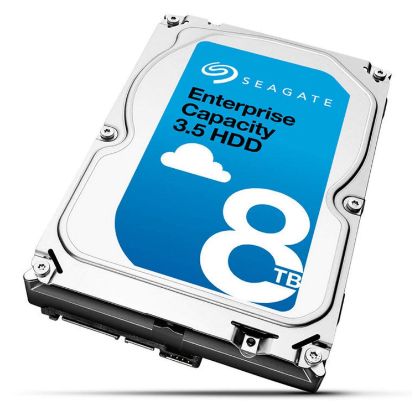 Picture of ST8000NM0206 Seagate Enterprise 8TB 7.2K RPM SATA 6GBPS 512e 3.5inch Hard Drive. New Sealed 5 Years Seagate Warranty.