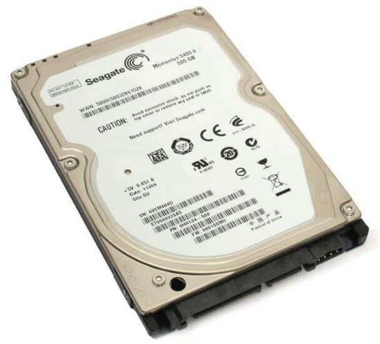 Picture of ST9500325AS Seagate 500GB SATA-II 5.4K RPM 8MB 2.5Inch Serial Ata-300 7-PIN Internal Hard Disk Drive. Refurbished.