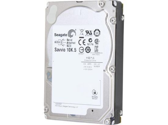 Picture of ST9900705SS Seagate Savvio 900GB 10 K RPM 2.5Inches 64MB Buffer SAS 6-GB/S Enterprise Hard Disk Drive With Secure Encryption. Refurbished.