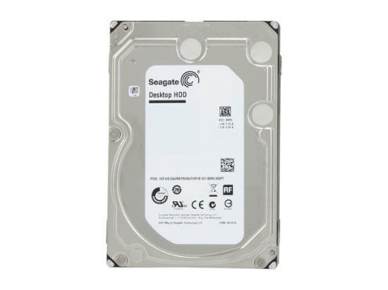 Picture of STBD6000100 Seagate Desktop HDD 6TB 7.2K RPM SATA 6GBPS 128MB Cache 3.5-inch Internal Hard Drive. New Bulk Pack.