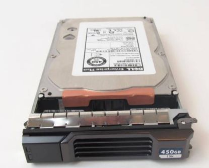 Picture of T857K Dell 450GB 15K RPM 64MB SAS 6GBITS 3.5inch Low Profile Hard Disk Drive. Refurbished.