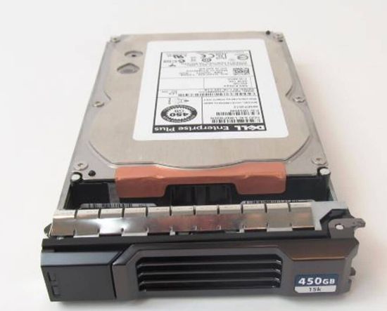 Picture of T857K Dell 450GB 15K RPM 64MB SAS 6GBITS 3.5inch Low Profile Hard Disk Drive. Refurbished.
