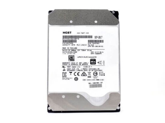 Picture of UCSC-C3X60-10TB Cisco 10TB 3.5" Internal Hard Drive Near Line SAS NL-SAS 7.2K RPM. Refurbished.