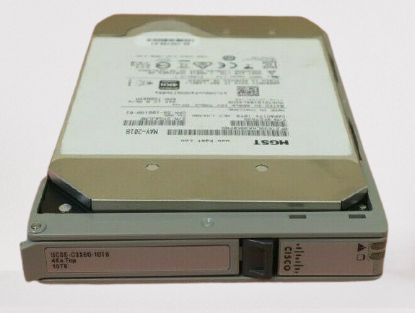 Picture of UCSC-C3X60-10TBRR Cisco 10TB 7.2K RPM SAS 12GBPS Near Line Helium Hard Drive With Tray. Refurbished.
