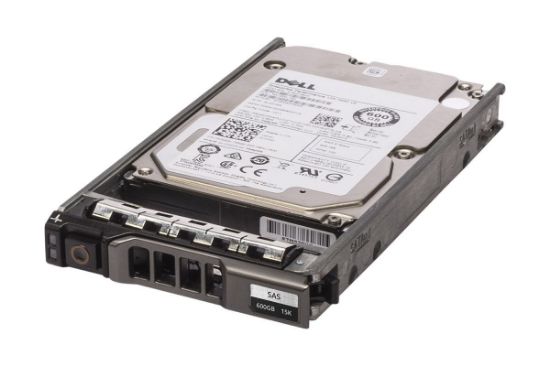 Picture of V5300 Dell 600GB 15K RPM SAS-6GBPS 64MB Buffer 2.5inch Hot-Swap Hard Drive With Tray For Dell Poeredge Server. Refurbished.