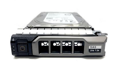 Picture of W0YND Dell 2TB 7.2K RPM Near-Line SAS-6GBPS 3.5inch Form Factor Hot-Plug Hard Disk Drive With Tray For Poweredge And Powervault Server. Refurbished.