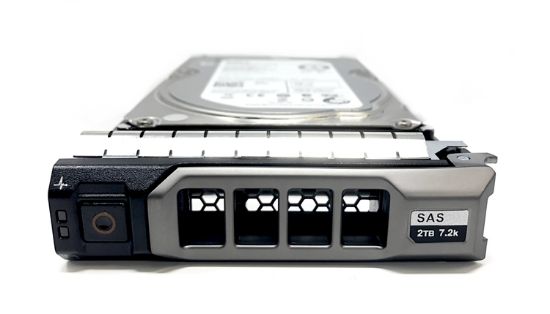 Picture of W0YND Dell 2TB 7.2K RPM Near-Line SAS-6GBPS 3.5inch Form Factor Hot-Plug Hard Disk Drive With Tray For Poweredge And Powervault Server. Refurbished.