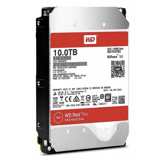 Picture of WD101KFBX Western Digital 10TB SATA Hard Drive. Refurbished.