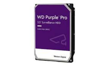 Picture of WD121PURP Western Digital SATA-6GBPS 12TB 7.2K RPM 256MB 3.5Inch Internal Surveillance Hard Disk Drive. New Bulk Pack.