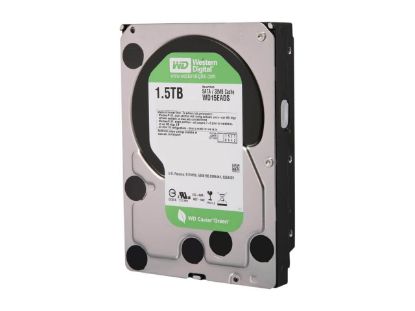 Picture of WD15EADS Western Digital Caviar Green 1.5TB 7.2K RPM SATA-II 7 Pin 32MB Buffer 3.5 Inch Hard Disk Drive. Refurbished.