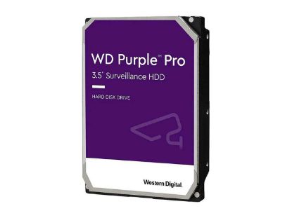 Picture of WD181PURP Western Digital Purple Pro 18TB 7.2K RPM SATA-6GBPS 512MB Buffer 3.5inch HDD. New Bulk Pack.