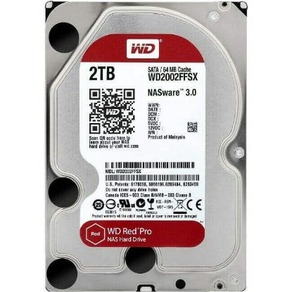 Picture of WD2002FFSX Western Digital 2TB 7.2K RPM SATA-6GBPS 64MB Buffer 3.5Inch Internal Hard Disk Drive. New Factory Sealed 3 Years WD Warranty.