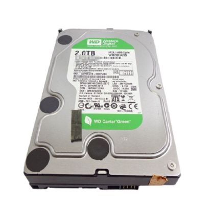 Picture of WD20EARS Western Digital Caviar Green 2TB 7.2K RPM SATA 64MB Buffer 3.5Inches Form Factor Hard Drive | Refurbished