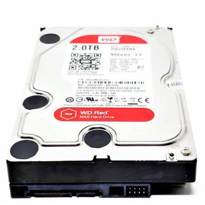 Picture of WD20EFRX Western Digital Red 2TB 5.4K RPM Intelllipower SATA 6GBPS 64MB Buffer Internal Hard Drive | Refurbished