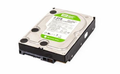 Picture of WD20EVDS Western Digital AV-GP 2TB 7.2K RPM Intellipower SATA-II 32MB Buffer 3.5 Inch Internal Hard Disk Drive. Refurbished.