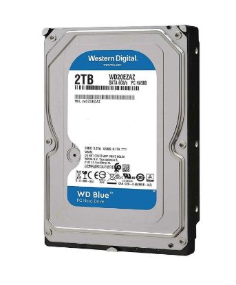 Picture of WD20EZAZ Western Digital Wd Blue 2TB 5.4K RPM SATA-6GBPS 256MB Buffer 3.5inch Internal Desktop Hard Disk Drive. New Bulk Pack. Call.