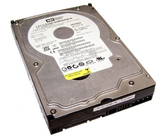Picture of WD2500JS Western Digital Caviar 250GB 7.2K RPM SATA 8MB Hard Drive | Refurbished