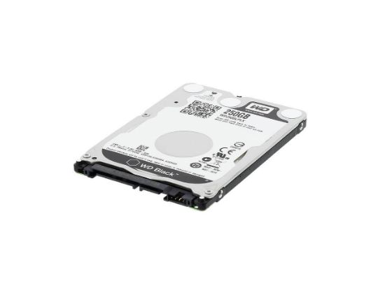 Picture of WD2500LPLX Western Digital WD Black 250GB 7.2K RPM SATA-6GBPS 32MB Buffer 2.5inchs Internal Hard Disk Drive. New Bulk Pack.