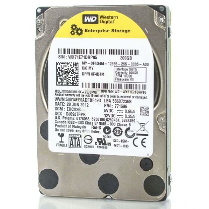 Picture of WD3000HLHX Western Digital Veloci raptor 300GB 10K RPM SATA-6GBPS 32MB Buffer Hard Drive | Refurbished