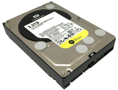 Picture of WD30EURS Western Digital 3TB 7.2K RPM 3GBPS Form Factor 3.5Inches 65MB Cache SATA Internal Hard Drive. Refurbished.