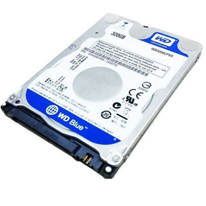 Picture of WD3200BPVT Western Digital Scorpio 320GB 5.4K RPM 8MB SATA 300 Hard Drive | Refurbished