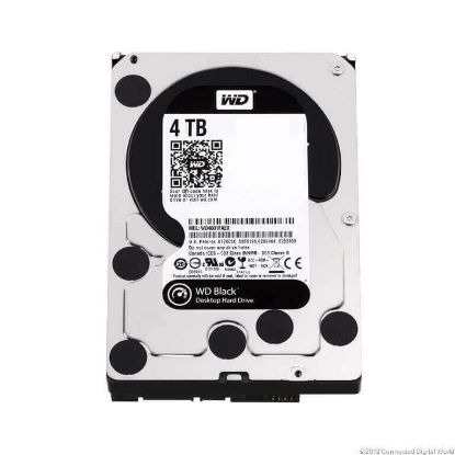 Picture of WD4005FZBX WD Black 4TB Performance Desktop Hard Disk Drive 7.2K RPM SATA 6GBPS 256MB Cache 3.5Inch. New Bulk Pack.