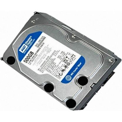 Picture of WD5000AAKS Western Digital 500GB SATA 7.2K RPM Multi-Level Cell Internal Hard Drive | New Bulk Pack