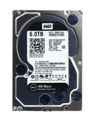 Picture of WD6001FZWX Western Digital Blue 6TB 7.2K RPM SATA 6Gbps HDD. Refurbished.