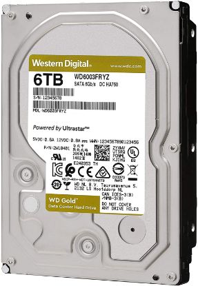Picture of WD6003FRYZ Western Digital 6TB 7.2K RPM SATA 6GBPS 256MB Cache Hard Drive | Brand New 3 Years Warranty