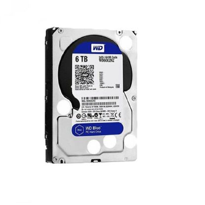 Picture of WD60EZAZ Western Digital 6TB 5.4K RPM SATA-6GBPS 256MB Buffer Hard Disk | New Bulk Pack