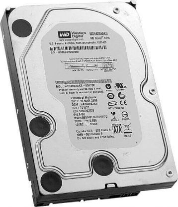 Picture of WD6400AAKS Western Digital Caviar 640GB 7.2K RPM 16MB Buffer Form Factor SATA 300 Hard Drive | New Bulk Pack
