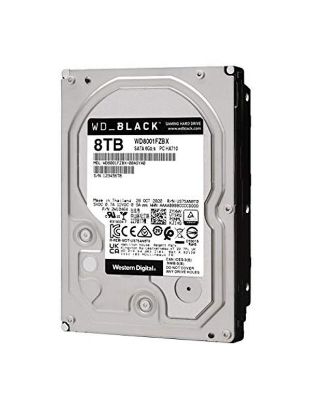 Picture of WD8001FZBX Western Digital 8TB Black 7.2K RPM SATA 6GBPS 256MB Cache 3.5-Inch Internal HDD | New Bulk Pack | Call