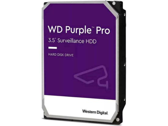 Picture of WD8001PURP Western Digital Wd Purple Pro 8TB 7.2K RPM SATA-6GBPS 3.5inch Internal Surveillance HDD. New Factory Sealed 3 Years WD Warranty.
