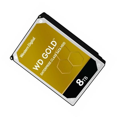 Picture of WD8004FRYZ Western Digital WD Gold 8TB 7200RPM SATA-6GBPS 256MB Buffer 3.5Inch Internal Enterprise Class Hard Disk Drive. New Factory Sealed 3 Years WD Warranty.