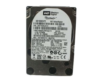 Picture of Western Digital WD1000CHTZ 1TB 10K RPM SATA 6GBPS 7Pin 2.5Inches 64MB Buffer Notebook Hard Drive | New Bulk Pack