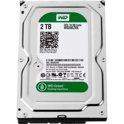 Picture of Western Digital WD20EZRX 2TB 5.4K RPM SATA 6GBPS 64MB Buffer Form Facto Hard Drive | New Bulk Pack