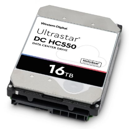 Picture of WUH721816ALE6L4 Western Digital Ultrastar DC HC550 16TB 7.2K RPM SATA-6GBPS 512MB Buffer Hard Drive | Brand New 3 Years Warranty