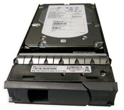 Picture of X411A-R5 NetApp 450GB 15K RPM SAS Disk Drive With Tray For DS4243 Storage Systems. Refurbished.