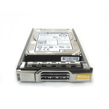 Picture of XRRVX Dell 900GB 10K RPM 64MB Buffer SAS 6GBITS Form Factor 2.5 Inches Hard Disk Drive In Tray. Refurbished.