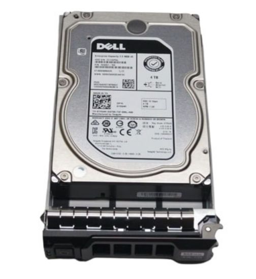 Picture of YXG4K Dell 4TB 7.2K RPM SAS-12GBPS 128MB 512N 3.5inch LFF Hard Drive For Server. Refurbished.