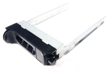 Picture of 1F912 Dell Hot Swap SCSI Hard Drive Tray Sled Bracket For Poweredge And Powervault Servers. Refurbished.