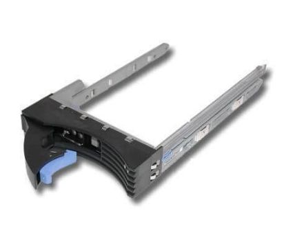 Picture of 25R4100 IBM Original Ultra320 Hot Swap Hard Drive Tray Sled Bracket With Mounting Screws For IBM Netfinity And X Series. Refurbished.