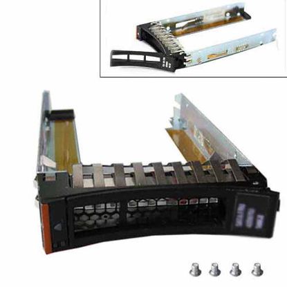 Picture of 44T2216 IBM 2.5 Inch SAS Hot Swap Tray. Refurbished.