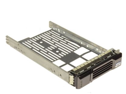 Picture of 72CWN Dell Compellent SC200 3.5 SAS SATA Hard Drive Caddy Tray. Refurbished.