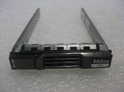 Picture of 7D4F6 Dell Compellent SAS/SATA 2.5 Tray. Refurbished.