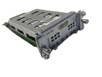 Picture of NIM-SSD Cisco NIM Carrier Card Storage Receiving Framebay. Refurbished.