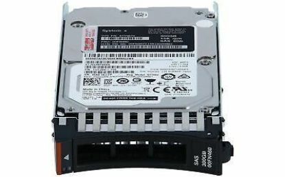 Picture of 00YK013 Lenovo 300GB 10K RPM SAS 12GBPS 512N 2.5inch internal HOT-SWAP Hard Disk Drive With Tray. New Bulk Pack.