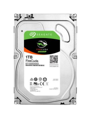 Picture of ST1000DX002 Seagate FireCuda 1TB 7.2KRPM SATA 6GBPS 64MB Cache 8GB MLC SSD 4K 3.5-inch Internal Hybrid Hard Drive | Refurbished