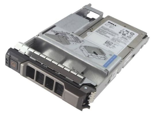 Picture of X96WH Dell 2.4TB 10K RPM SAS-12GBPS 256MB Buffer 512E Self-Encrypting FIPS140 2.5Inch(IN 3.5 Inch Hybrid Carrier) Form Factor Hot-Plug Hard Disk Drive With Tray For 14G Poweredge Server. Brand New 2 Year Warranty.