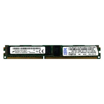Picture of 00D4993 IBM 8GB 1X8GB PC3-12800 DdDR Ecc 1600MHz Vlp Rdimm 2x8 1.5v Cl11. New Bulk Pack.